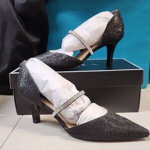 Nina Brystol 8.5 Black Dreamland Formal Heel - New